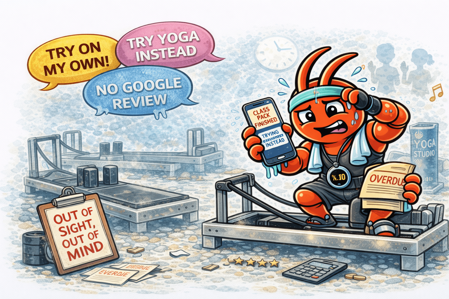 AI agents for Darwin Pilates studios - Clients Drift Away When Packs Run Out