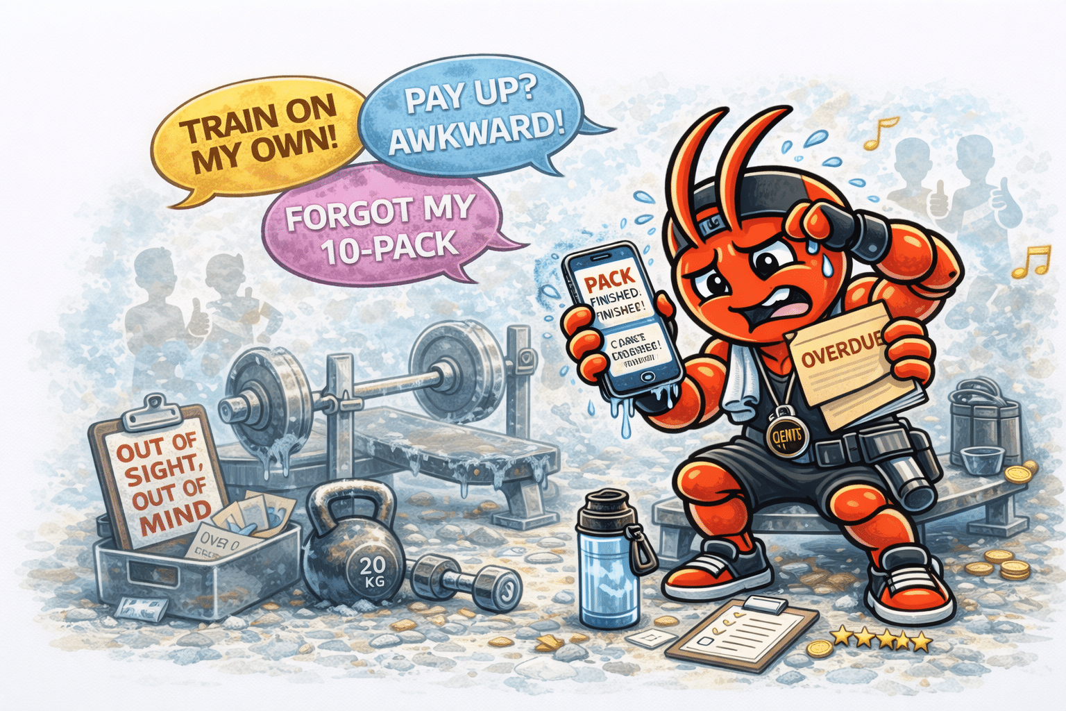 AI agents for Darwin personal trainers - Clients Drift Away When Packs Run Out