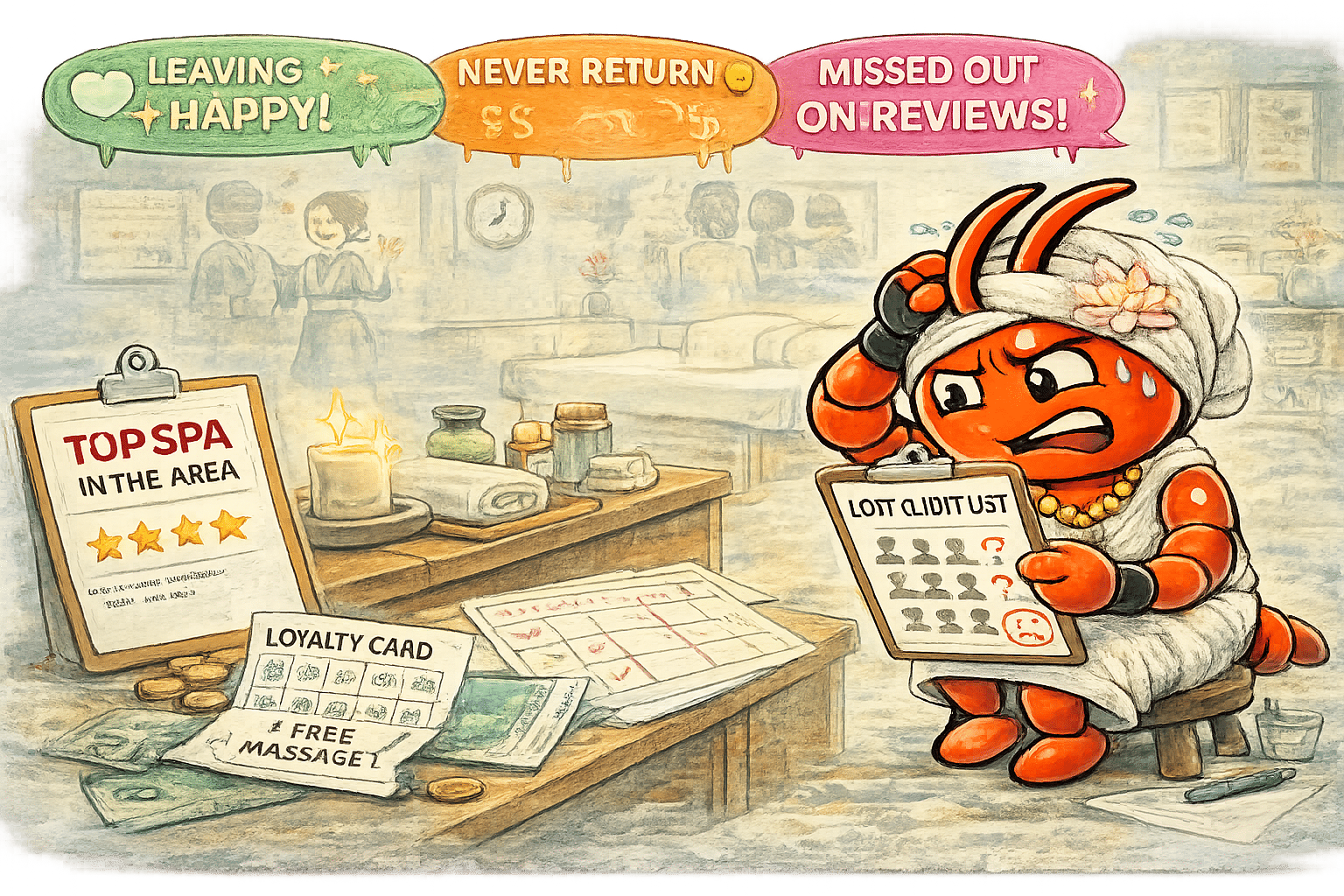 AI agents for Darwin day spas - Clients Love Their Visit But Forget to Rebook