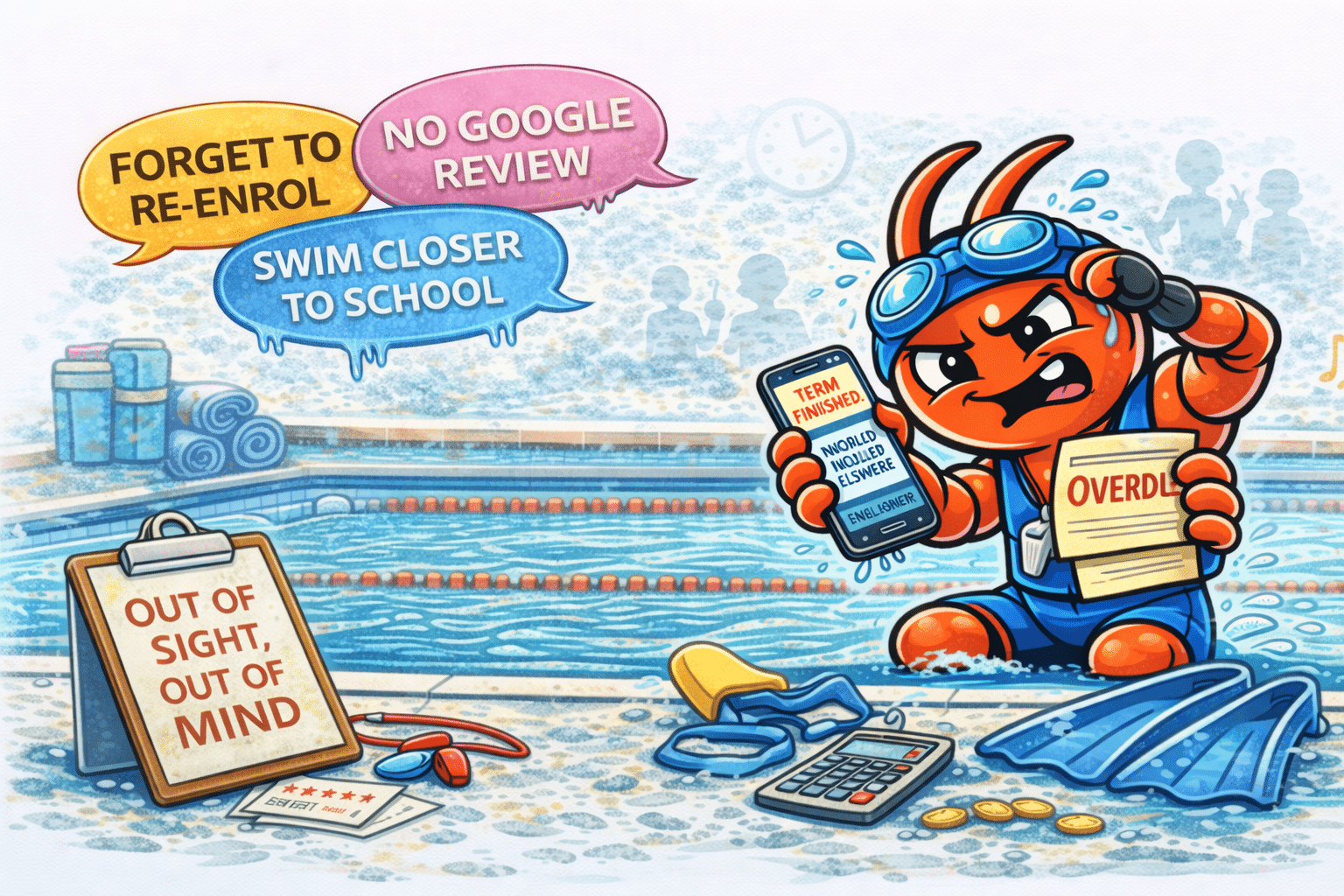 AI agents for Darwin swimming schools - Families Drift Away Between Terms