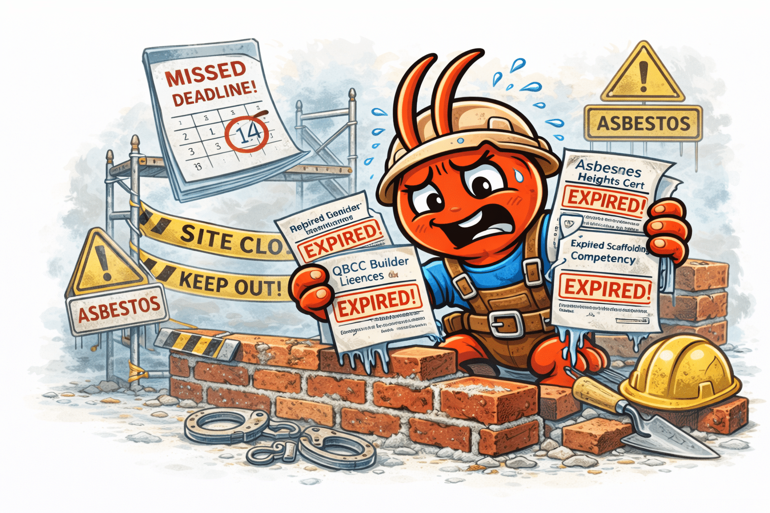 AI agents for Darwin bricklayers - Licence and Cert Renewals Slip