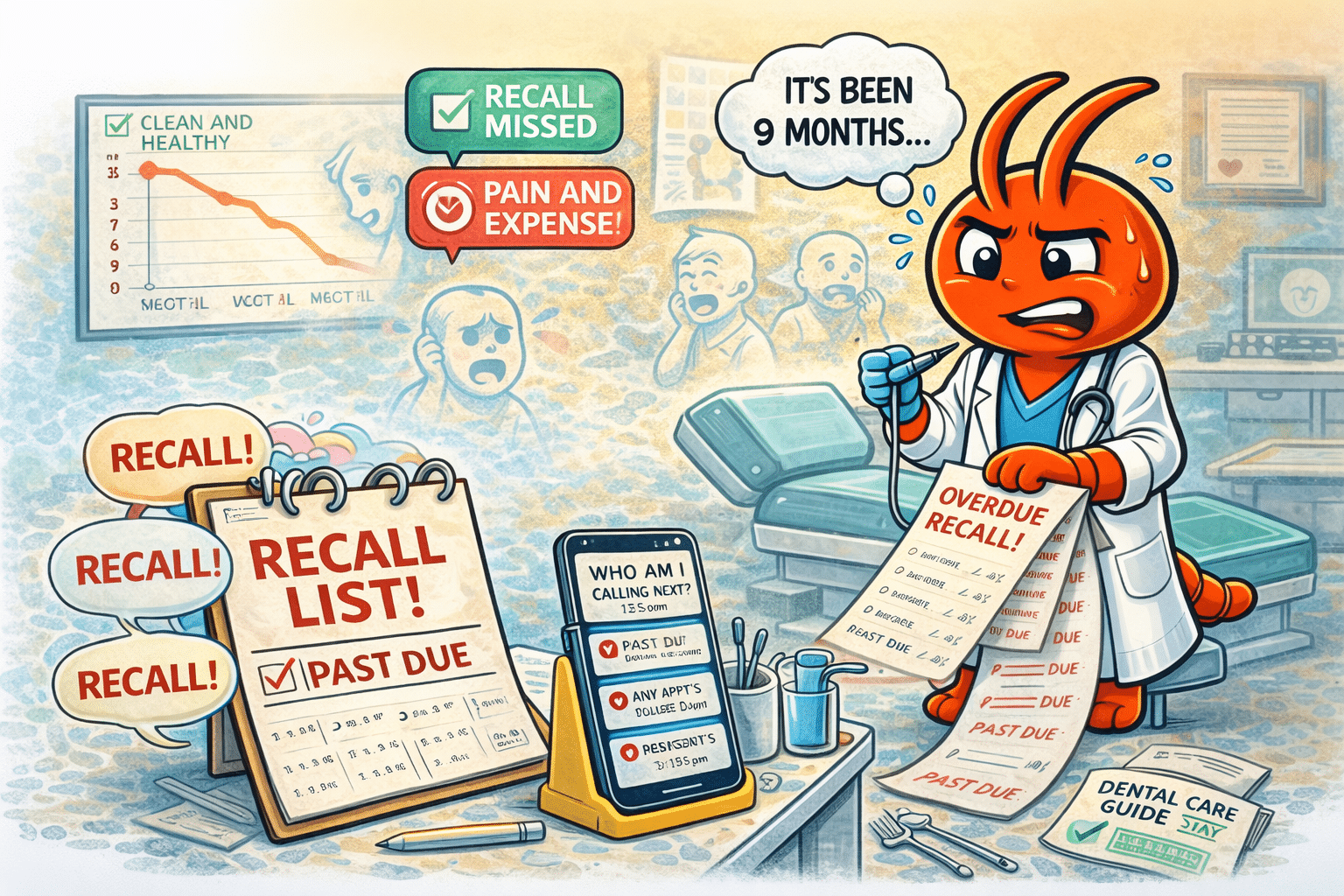 AI agents for Darwin dental clinics - Recalls Slip and Patients Only Return When There's Pain