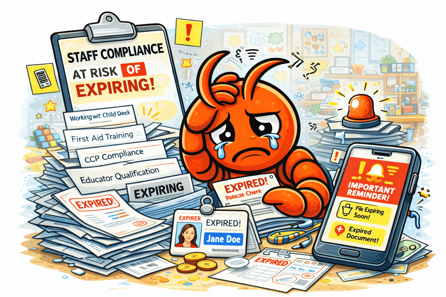 Staff Compliance and Document Expiries Sneak Up