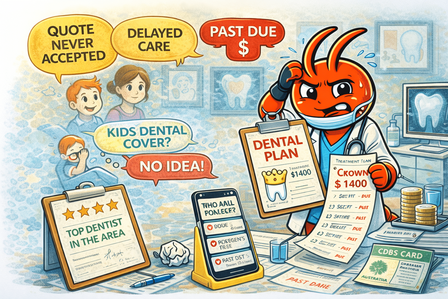 AI agents for Darwin dental clinics - Treatment Plans Get Quoted But Never Accepted